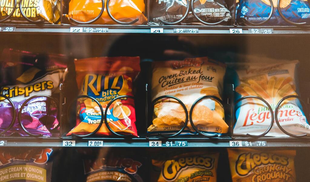 Full-Service Vending, Always Stocked & Maintained